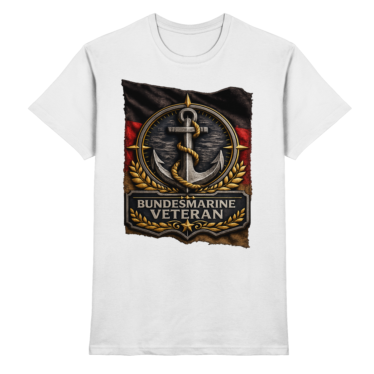 BUNDESMARINE VETERAN FLAGGE  - Premium Shirt