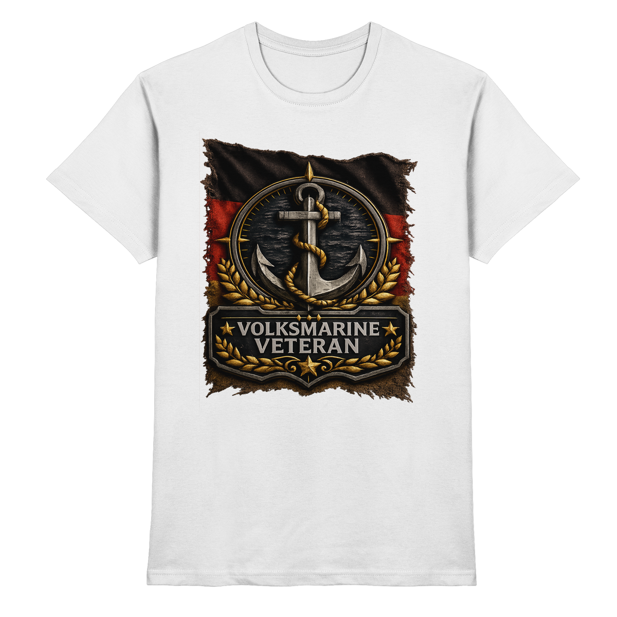 VOLKSMARINE VETERAN FLAGGE - Premium Shirt