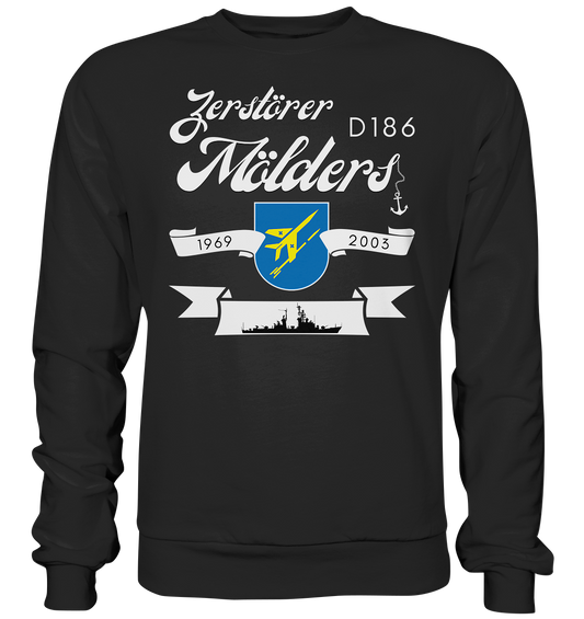 Zerstörer D186 MÖLDERS 1969-2003 - Premium Sweatshirt