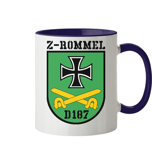 Z-Rommel Wappen - Tasse zweifarbig