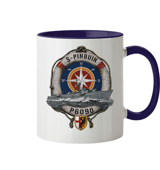 P6090 S-PINGUIN - 5.SG - Tasse zweifarbig
