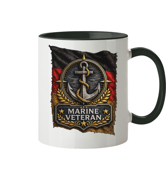 MARINE VETERAN FLAGGE - Tasse zweifarbig