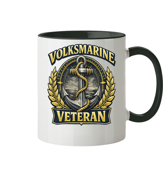 VOLKSMARINE VETERAN  - Tasse zweifarbig