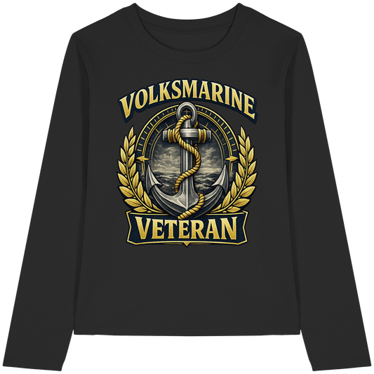 VOLKSMARINE VETERAN  - Womens Organic Longsleeve T-Shirt
