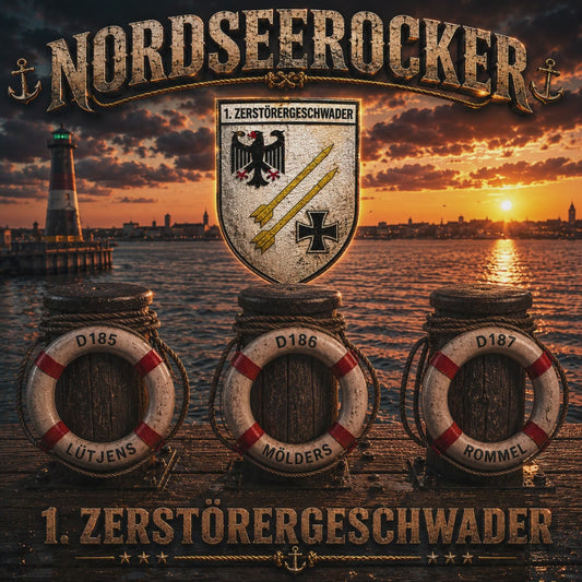Nordseerocker - 1. Zerstörergeschwader -  Mp3-Datei