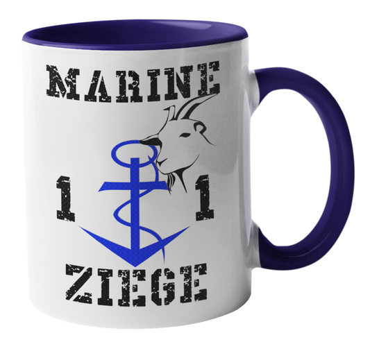Kaffeebecher Marine 11er Ziege