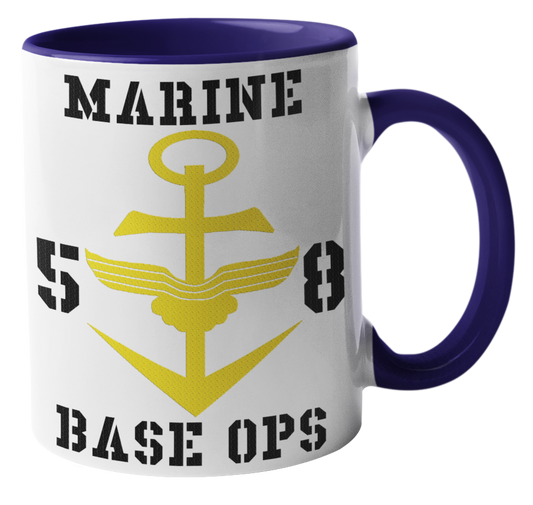 Kaffeebecher MARINE Base Ops 58er