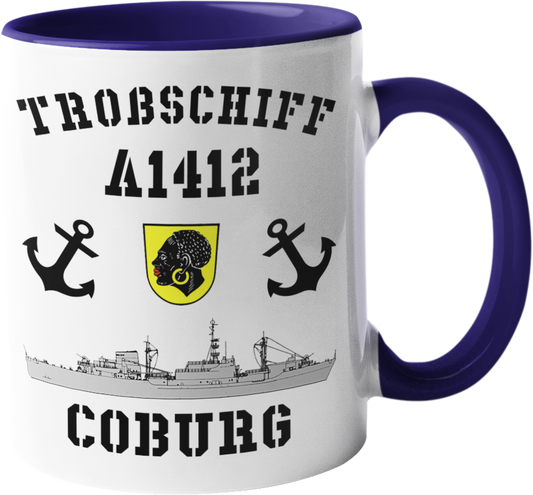 Kaffeebecher Troßschiff A1412 COBURG