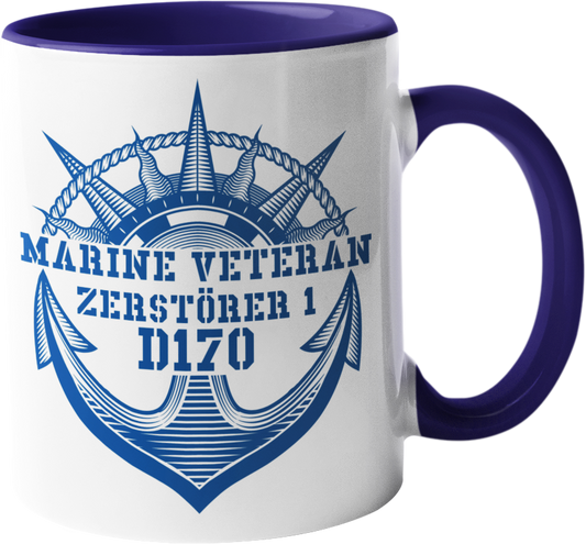 Kaffeebecher MARINE VETERAN D170 ZERSTÖRER 1