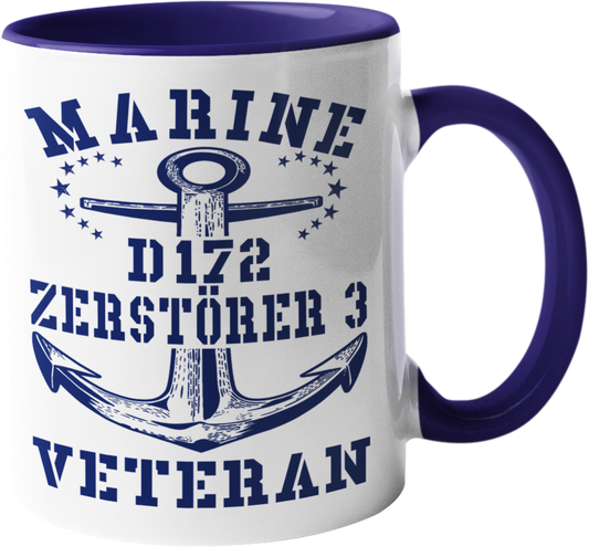 Kaffeebecher D172 ZERSTÖRER 3 MV Anker