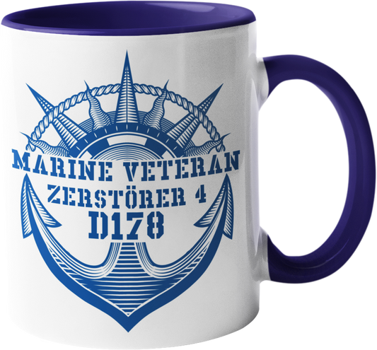 Kaffeebecher MARINE VETERAN D178 ZERSTÖRER 4