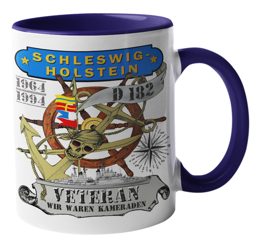 Kaffeebecher D182 SCHLESWIG-HOLSTEIN Anker