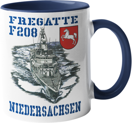 Kaffeebecher Fregatte F208 NIEDERSACHSEN