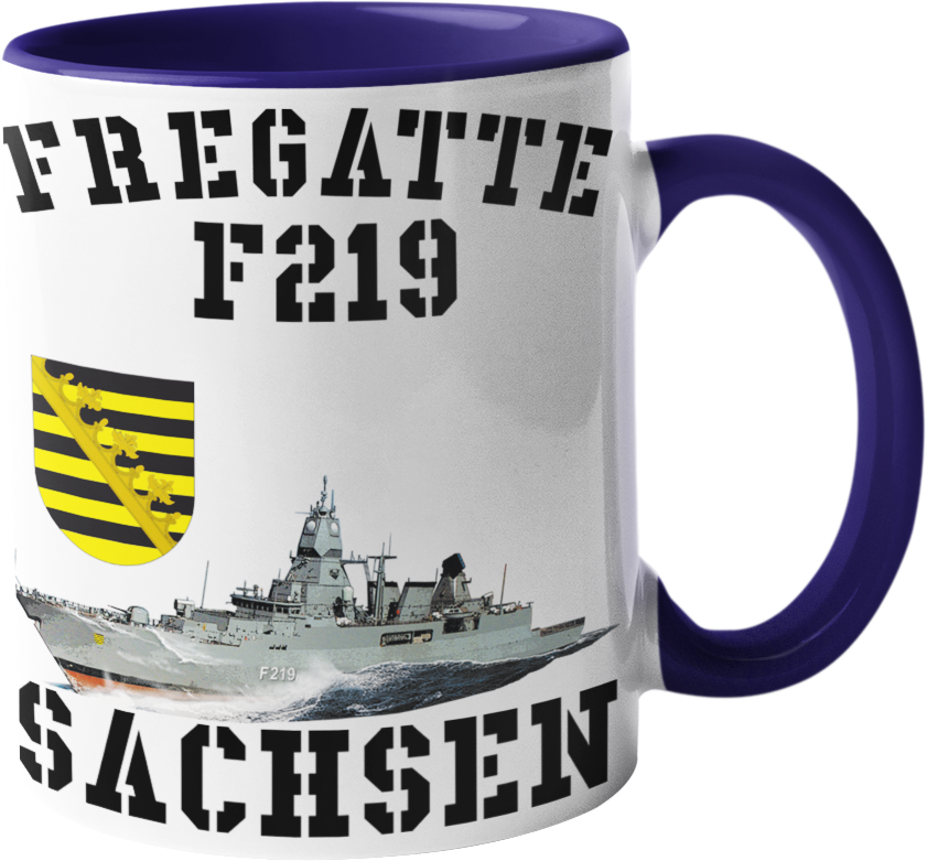 Kaffeebecher Fregatte F219 SACHSEN