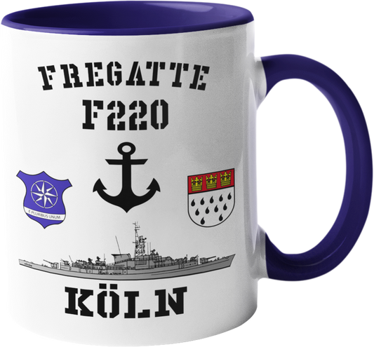Kaffeebecher Fregatte F220 KÖLN Anker