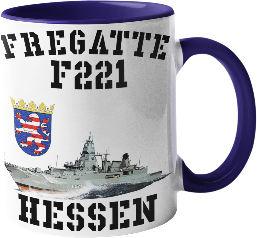 Kaffeebecher Fregatte F221 HESSEN