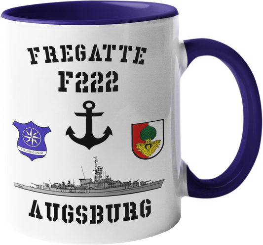 Kaffeebecher Fregatte F222 AUGSBURG Anker