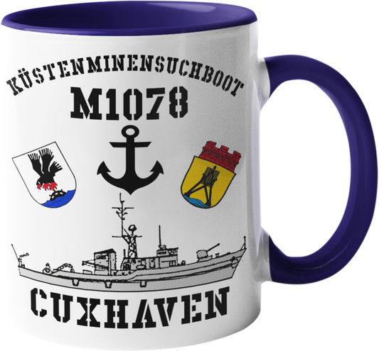 Kaffeebecher KM-Boot M1078 CUXHAVEN