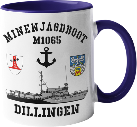 Kaffeebecher Mij.-Boot M1065 DILLINGEN 1.MSG