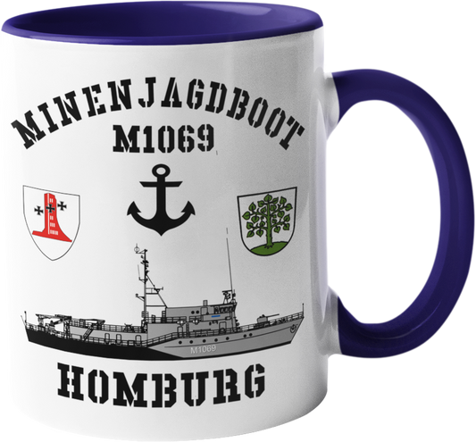Kaffeebecher Mij.-Boot M1069 HOMBURG 1.MSG