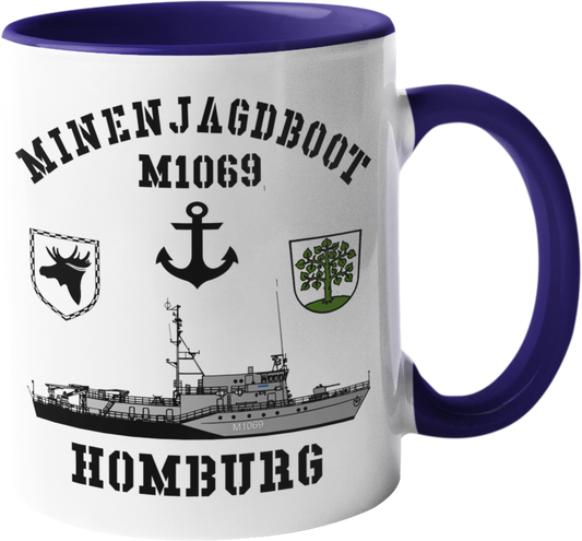 Kaffeebecher Mij.-Boot M1069 HOMBURG 3.MSG