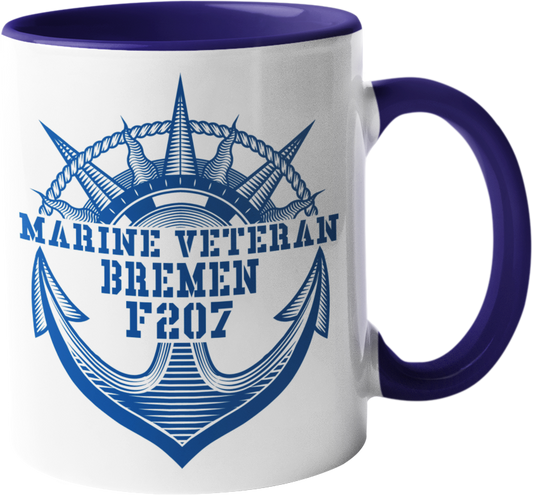 Kaffeebecher Marine Veteran Fregatte F207 BREMEN