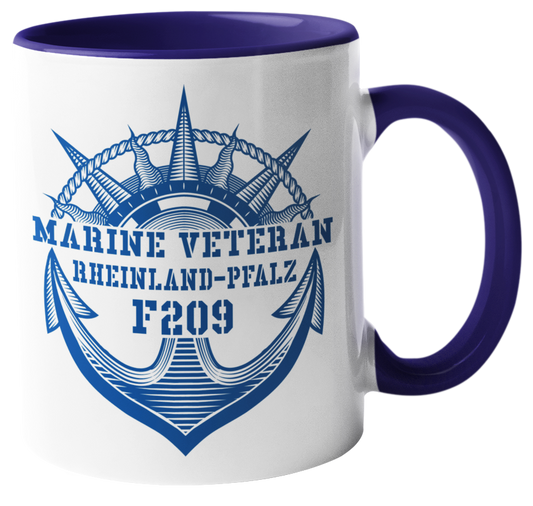 Kaffeebecher Marine Veteran Fregatte F209 RHEINLAND-PFALZ