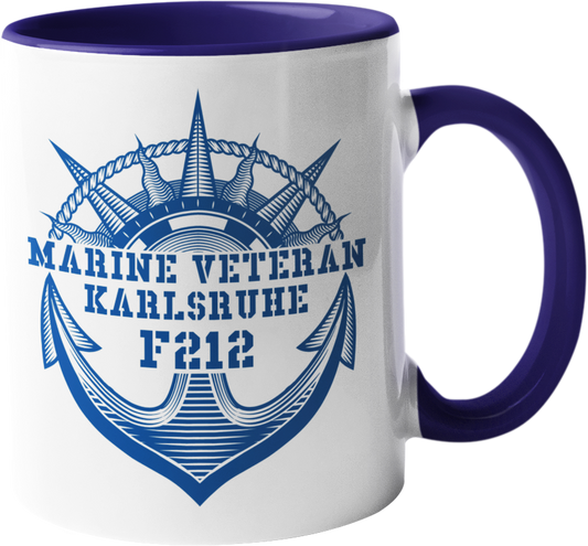 Kaffeebecher Marine Veteran Fregatte F212 KARLSRUHE