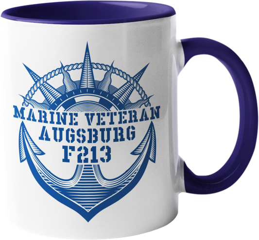 Kaffeebecher Marine Veteran Fregatte F213 AUGSBURG
