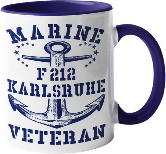 Kaffeebecher Fregatte F212 KARLSRUHE MV Anker