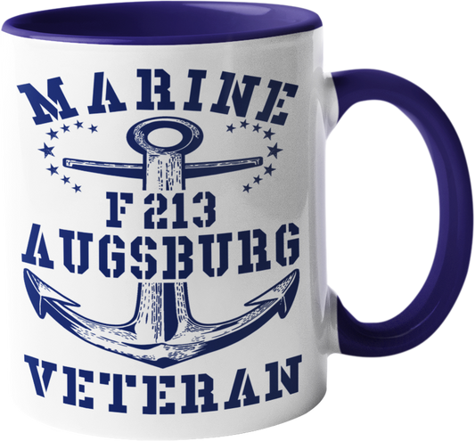 Kaffeebecher Fregatte F213 AUGSBURG MV Anker