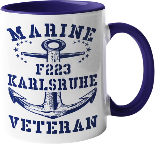 Kaffeebecher Fregatte F223 KARLSRUHE MV ANKER