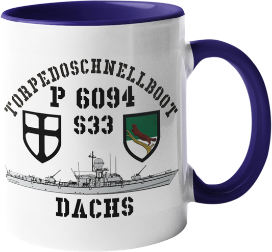Kaffeebecher Torpedoschnellboot S33 DACHS