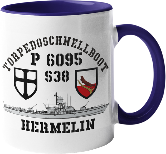 Kaffeebecher Torpedoschnellboot S38 HERMELIN