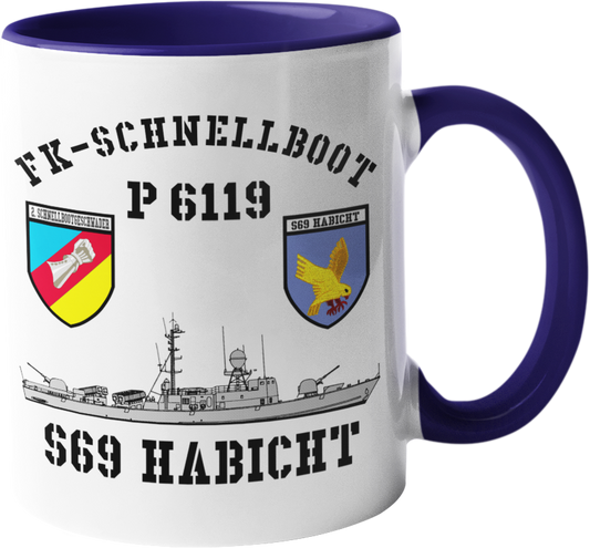 Kaffeebecher P6119 S69 HABICHT 2. SG