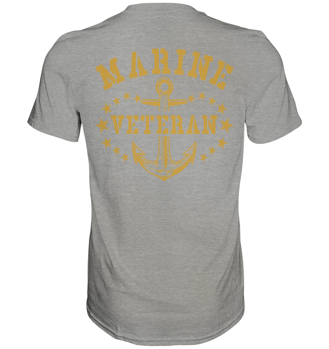 Marine Veteran und Wunsch-Verwendungsreihe beids. Druck - Premium Shirt
