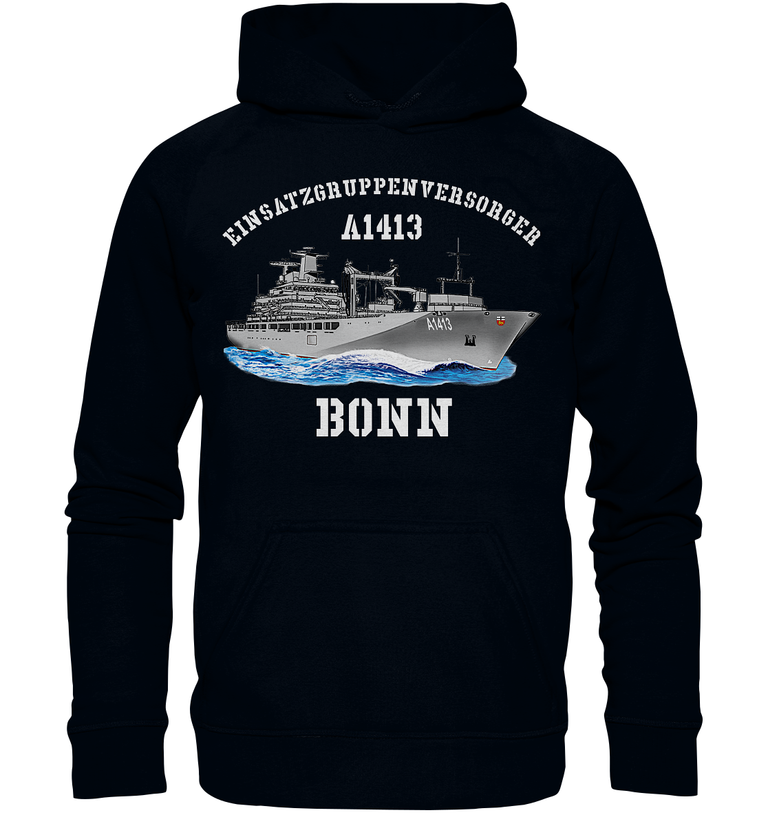 EGV A1413 BONN - Basic Unisex Hoodie