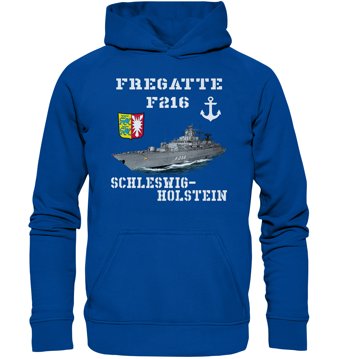 F216 Fregatte SCHLESWIG-HOLSTEIN - Basic Unisex Hoodie