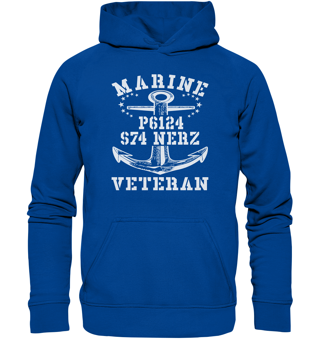 FK-Schnellboot P6124 NERZ Marine Veteran - Basic Unisex Hoodie