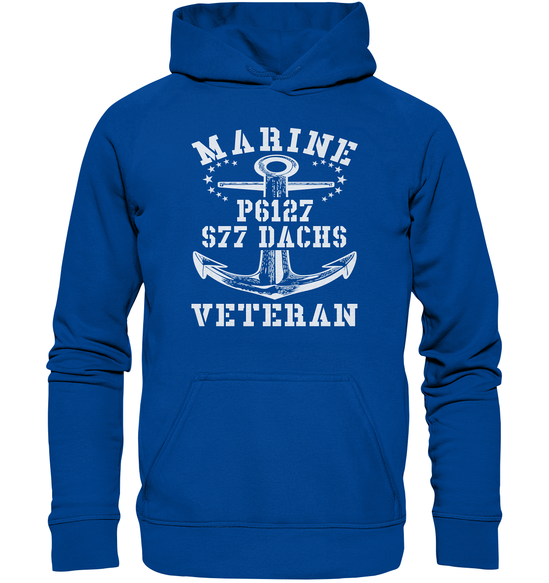 FK-Schnellboot P6127 DACHS Marine Veteran - Basic Unisex Hoodie