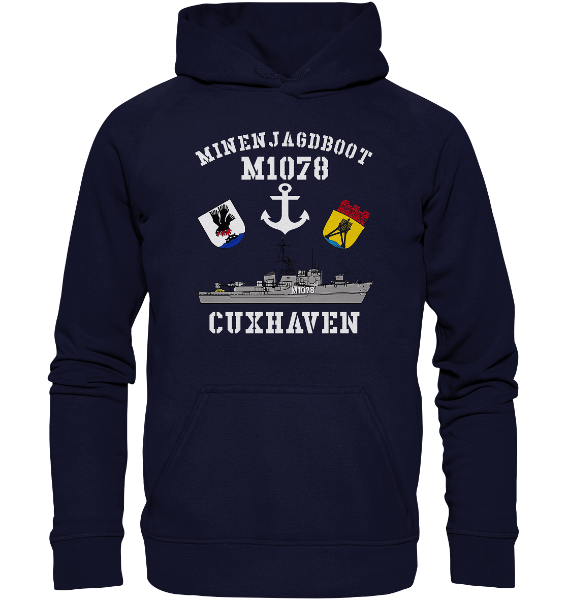 Mij.-Boot M1078 CUXHAVEN - Basic Unisex Hoodie