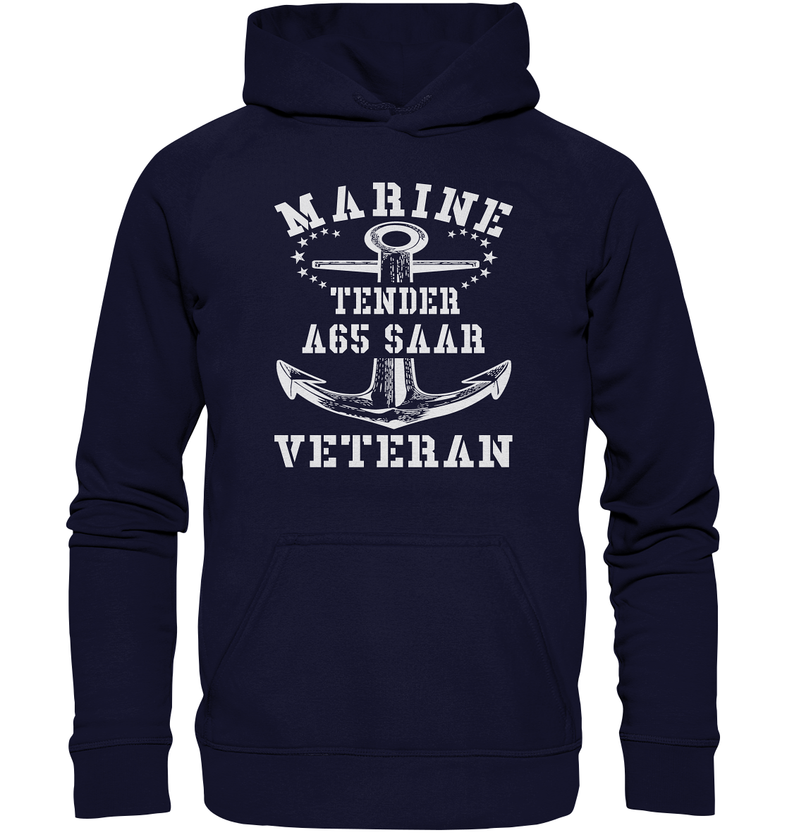 Tender A65 SAAR Marine Veteran - Basic Unisex Hoodie