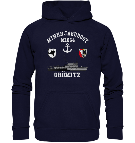 Mij.-Boot M1064 GRÖMITZ Anker 3.MSG - Basic Unisex Hoodie