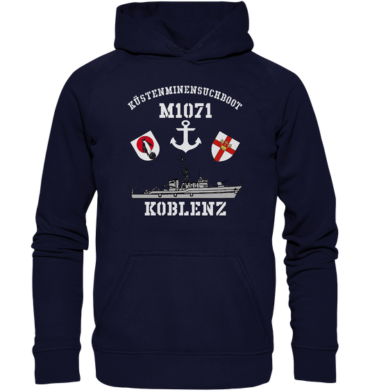 KM-Boot M1071 KOBLENZ Anker - Basic Unisex Hoodie
