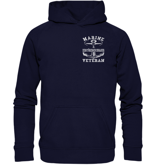 3. Zerstörergeschwader Marine Veteran - Basic Unisex Hoodie