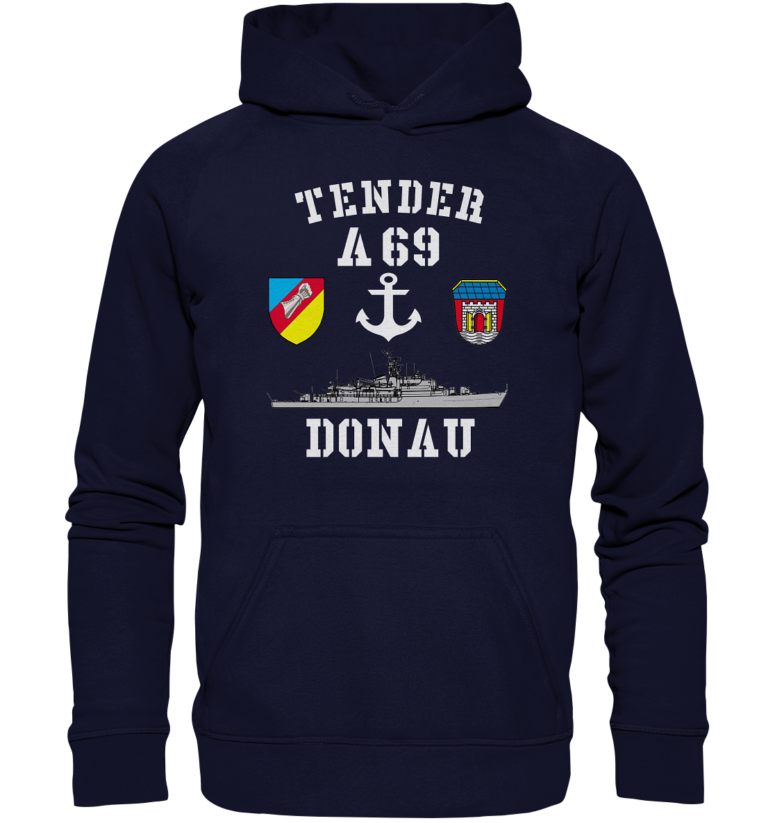 Tender A69 DONAU 2.SG Anker  - Basic Unisex Hoodie