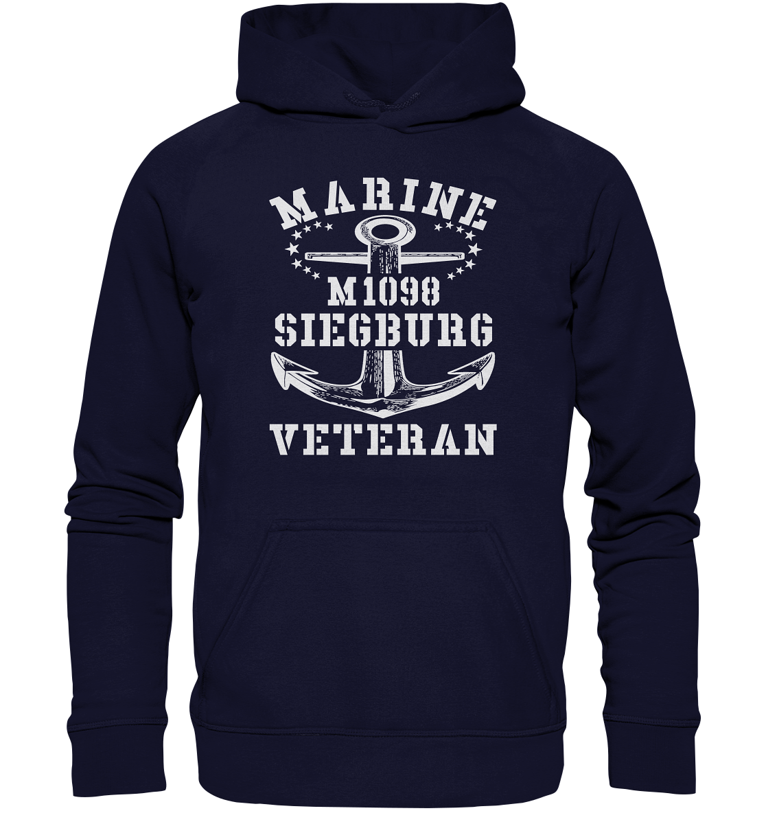 M1098 SIEGBURG Marine Veteran - Basic Unisex Hoodie
