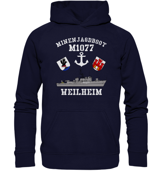 Mij.-Boot M1077 WEILHEIM - Basic Unisex Hoodie