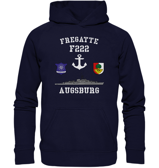 Fregatte F222 AUGSBURG Anker - Basic Unisex Hoodie