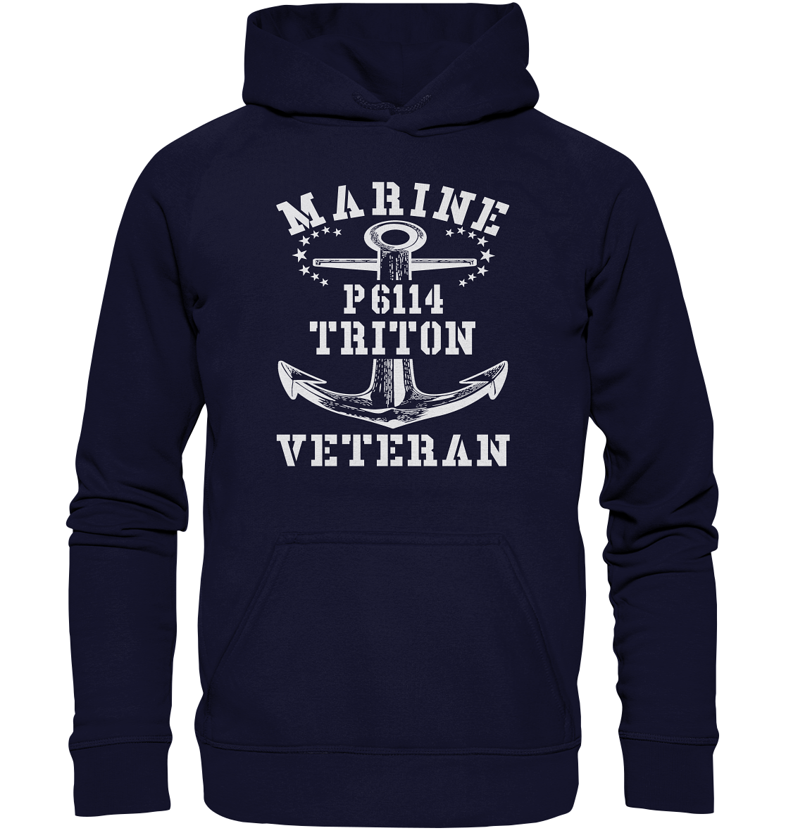 U-Jagdboot P6114 TRITON Marine Veteran - Basic Unisex Hoodie